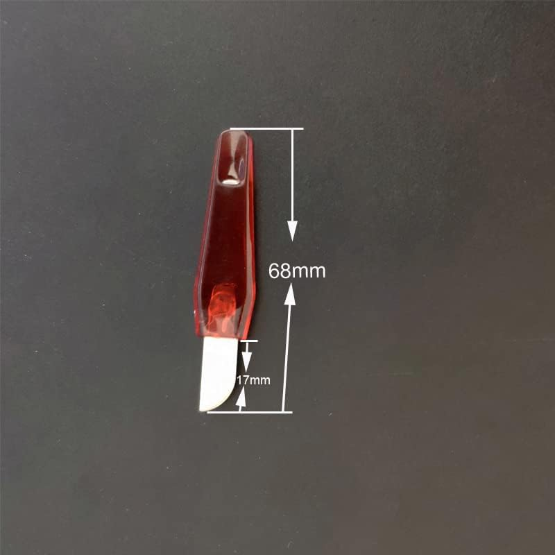 Torsor 5 Pack Corn Removal Tool for Feet Mini Knives Stainless Steel Pedicure Knife Corn Callus Shaver Foot Dead Hard Thick Skin Remover Gray Nail Polish Cuticle Trimmer Heel Scraper Pedestal Care image number 3