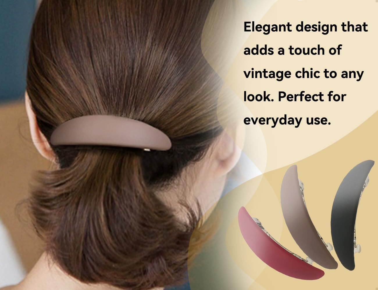 Emezddo Pack of 5 Vintage Metal French Hair Clips, Used for Women and Girls, Everyday, Parties, Weddings, Banquets, Work, Celebrations, Anniversaries image number 6