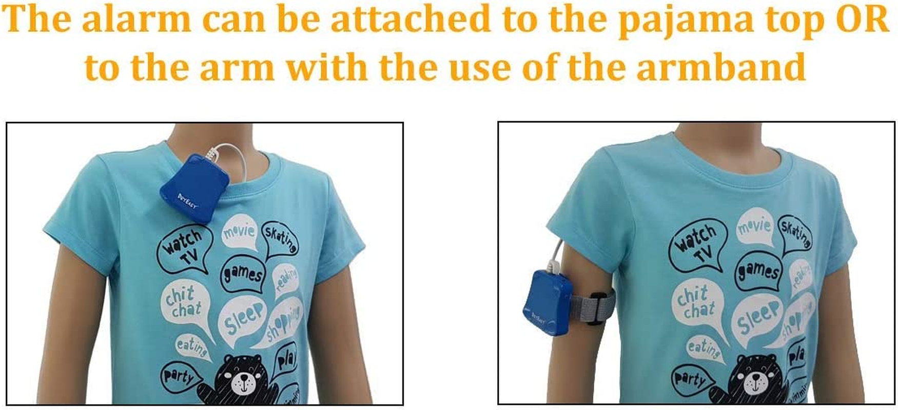 New Dryeasy Bedwetting Alarm with Volume Control, 6 Selectable Sounds and Vibration image number 5