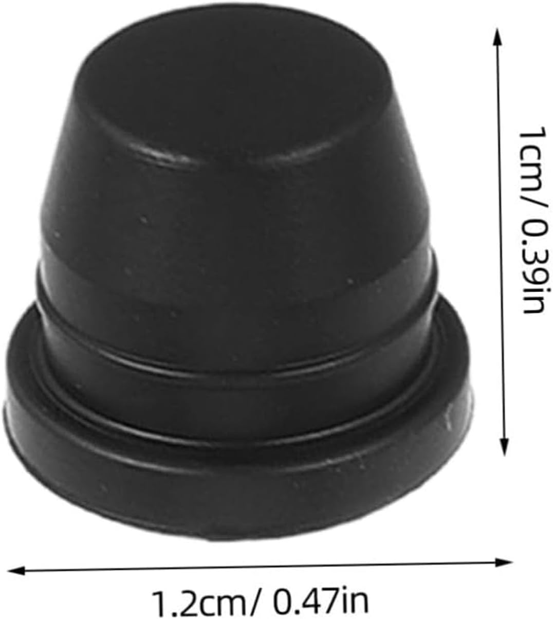 Lexziuo 10Pcs Bleeder Nipple Covers Universal Rubber Bleeder Screw Caps Dust Protection for Cars Motorcycles Automotive Brake Systems image number 3