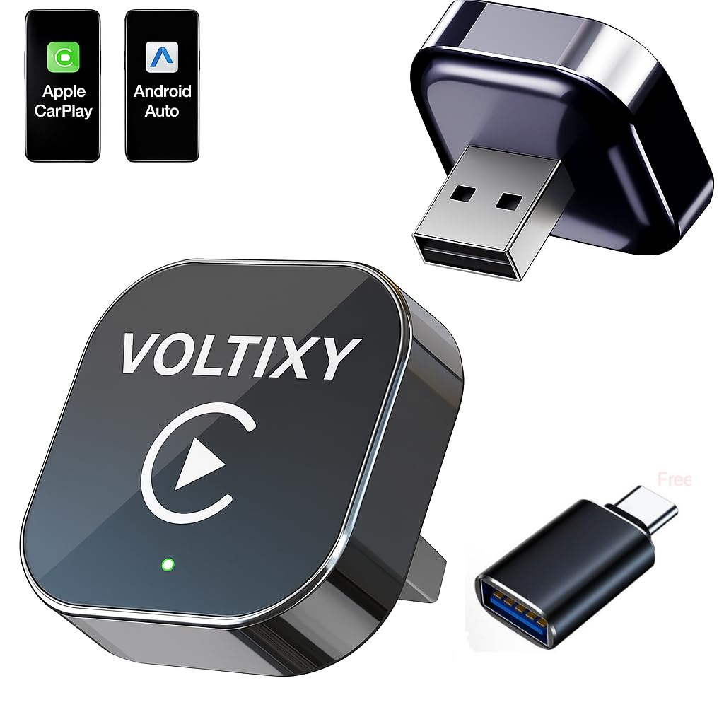 2025 Upgraded Wireless Carplay Adapter& Android Auto Adapter, Mini&Stable Carplay Wireless Dongle for Ios 10 Android 11 image number 6