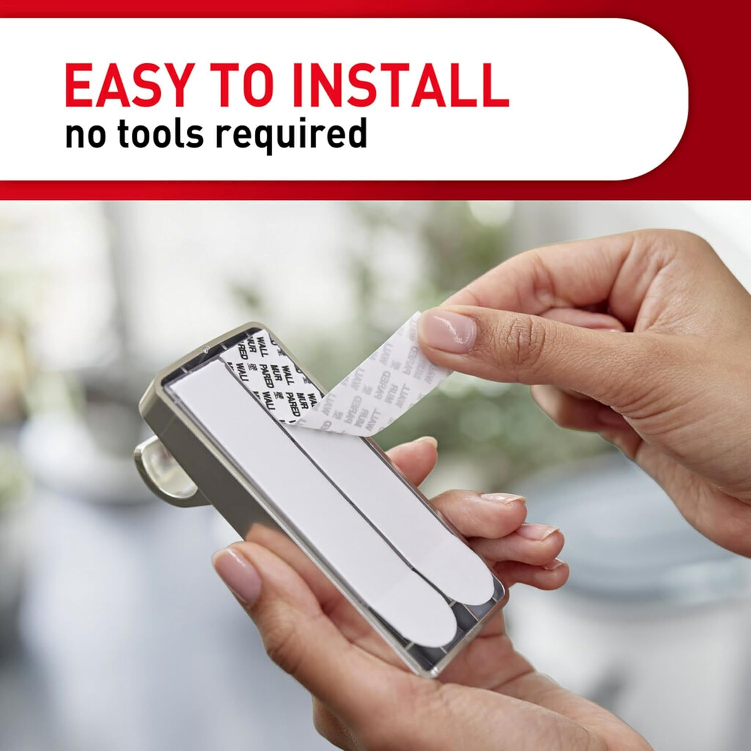 Command 17654SN-2ESF Hooks, Large, Satin Nickel image number 6