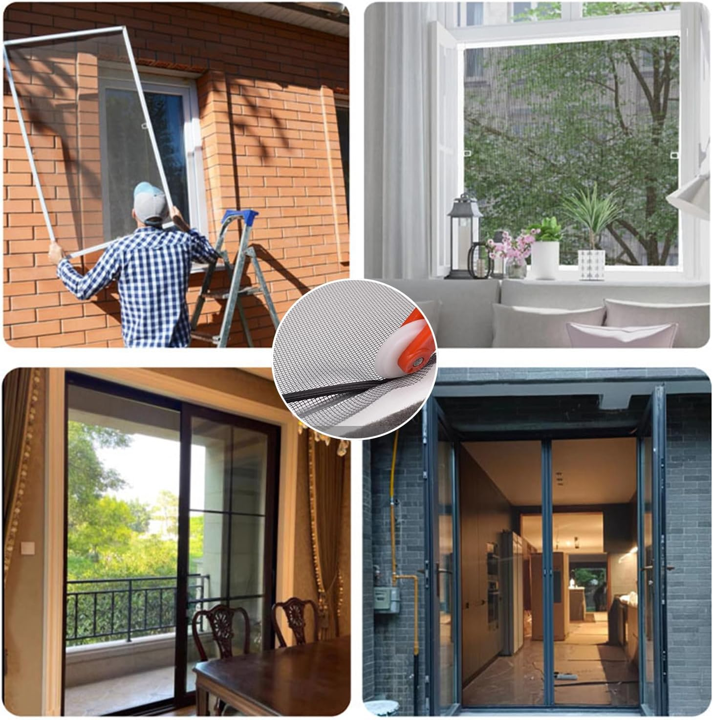 ACEBON 30 Metres Diameter 3.0 Mm Rubber Piping Tape for Fly Screen Mosquito Screen Insect Screen Replacement Part Accessories image number 4