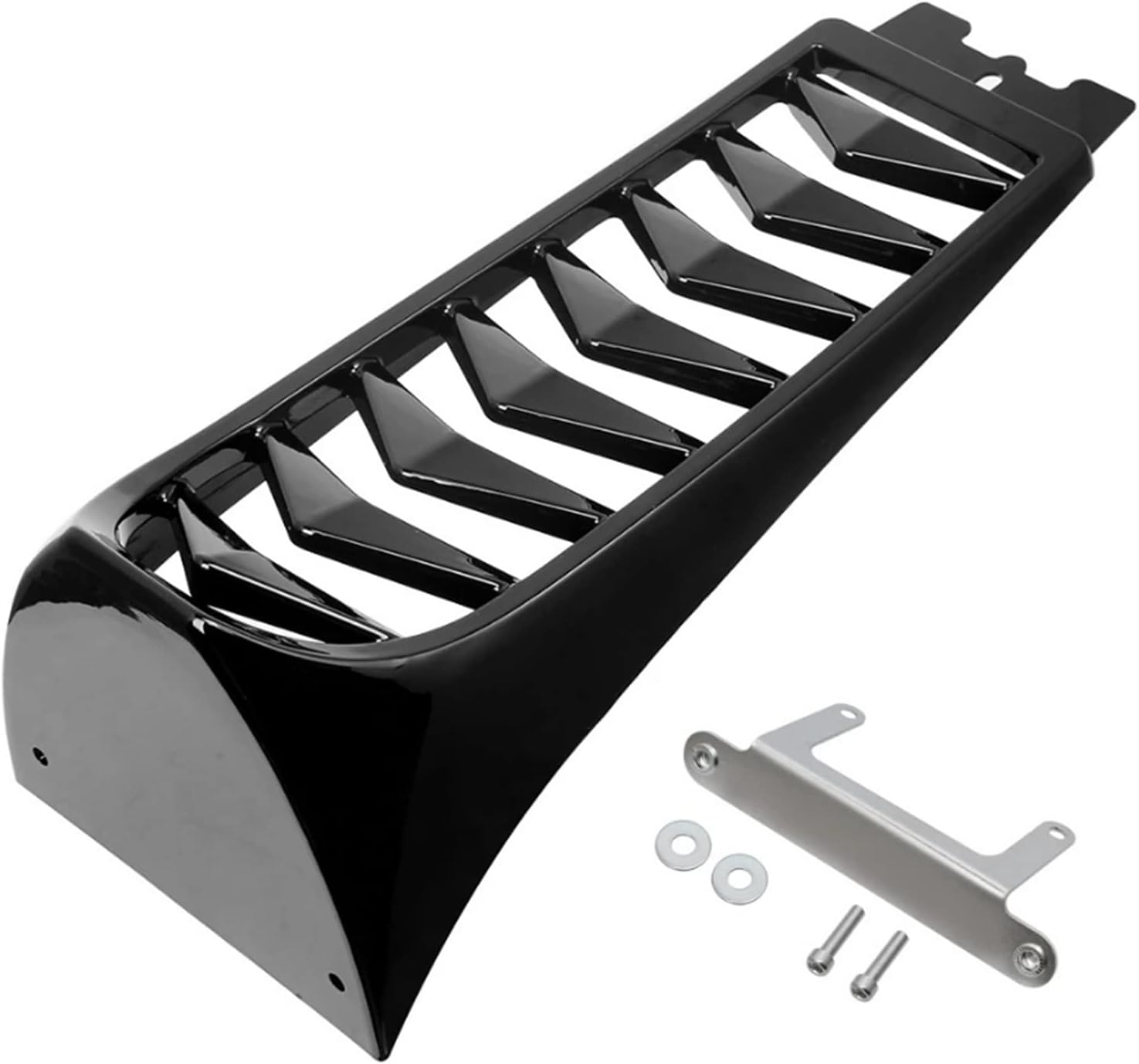 SSFRI Motorcycle Front Lower Radiator Cover Chin Fairing Spoiler Compatible with Harley Softail Breakout Street Bob Fat Bob FXBR 2018-2022 image number 5