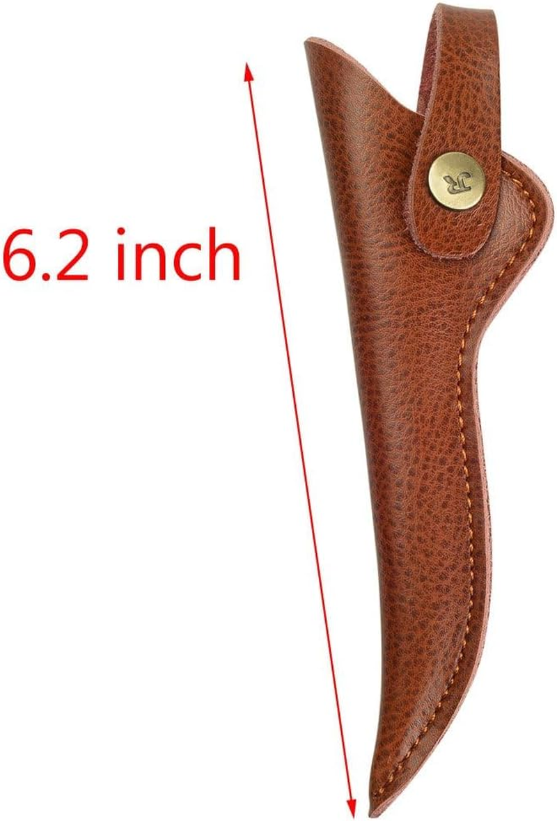 Stylist Scissors Pouch Holder Holster, Leather Barber Hair Shears Bag (Pack of 2) image number 1