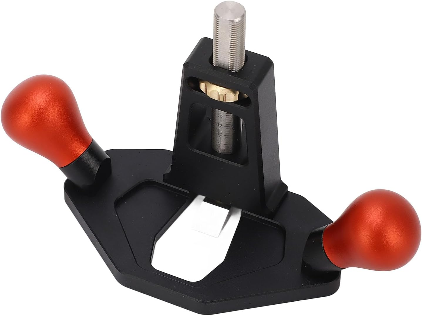 Woodworking Mastery with Router Plane Single Line Planer Crafted for Details Ebony Trimming Plane with Anodal Oxidation Blade for Smooth Finish Butcher Tool Anode image number 3