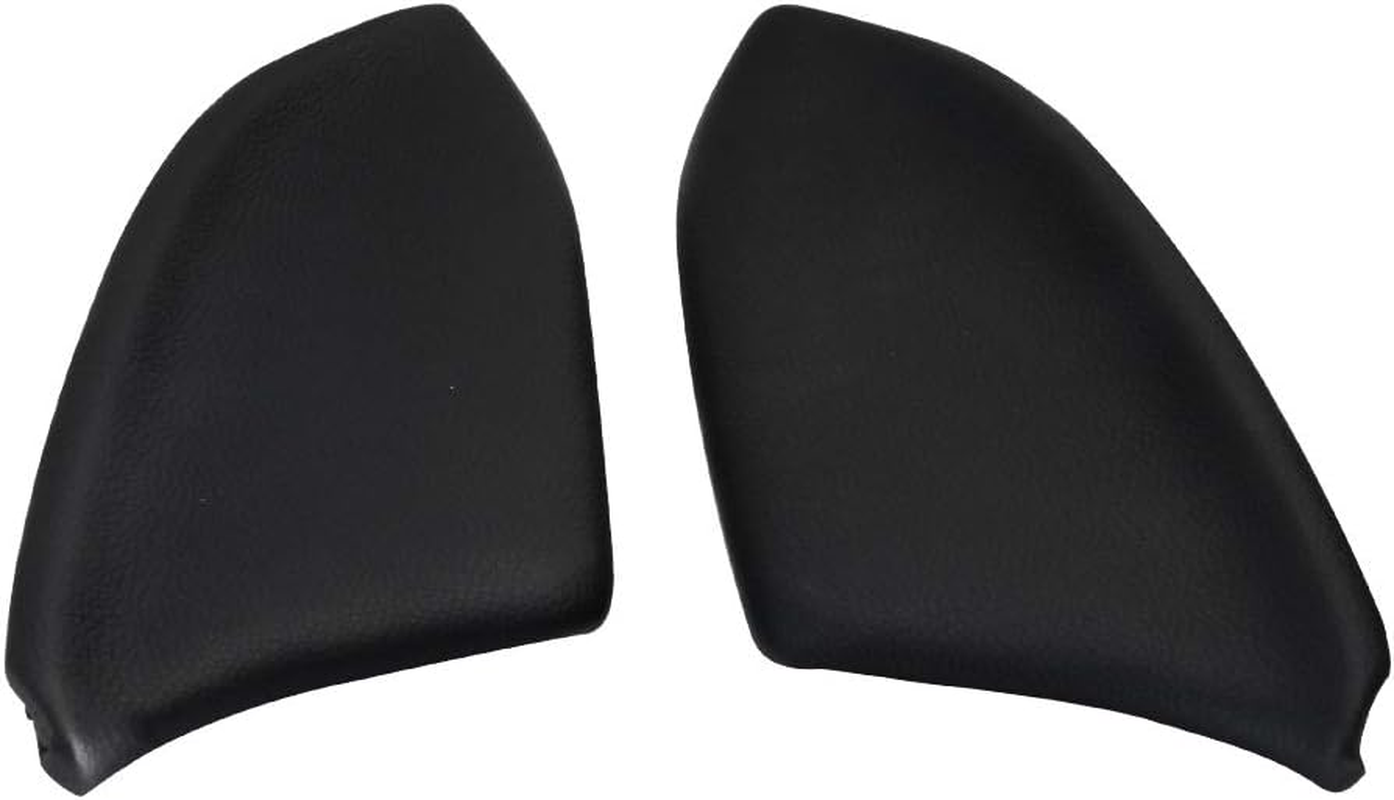 Front Door Panels Armrest Repacement for 2008 2009 2010 2011 2012 Honda Accord Sedan Auto Vinyl Lid Pad Cover Replacement (Black) image number 5
