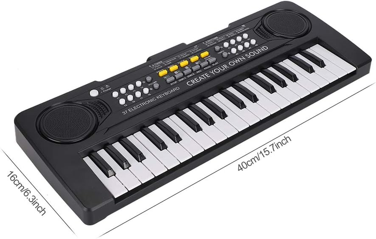 37 Keys Kids Piano Keyboard, Electric Musical Instruments Ages 3-5 Beginners Piano, Educational Instruments Toddler for Kids Ages 3 4 5 6 7 8 9 (BF-420) image number 4