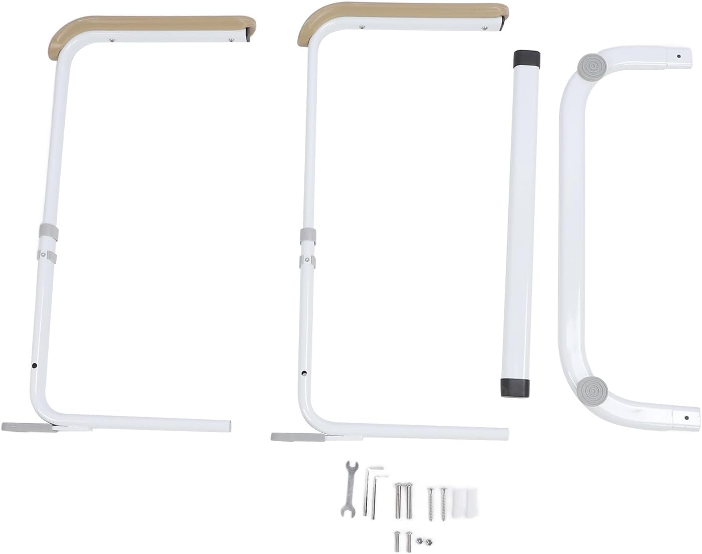 Stand Assist, Couch & Chair Standing Aid for Elderly Seniors, Mobility Standing Aid Rail with 6 Heights Adjustable, TPE Handles, Non Slip Seat Lifter Chair Lift Assist Device - Gray image number 2