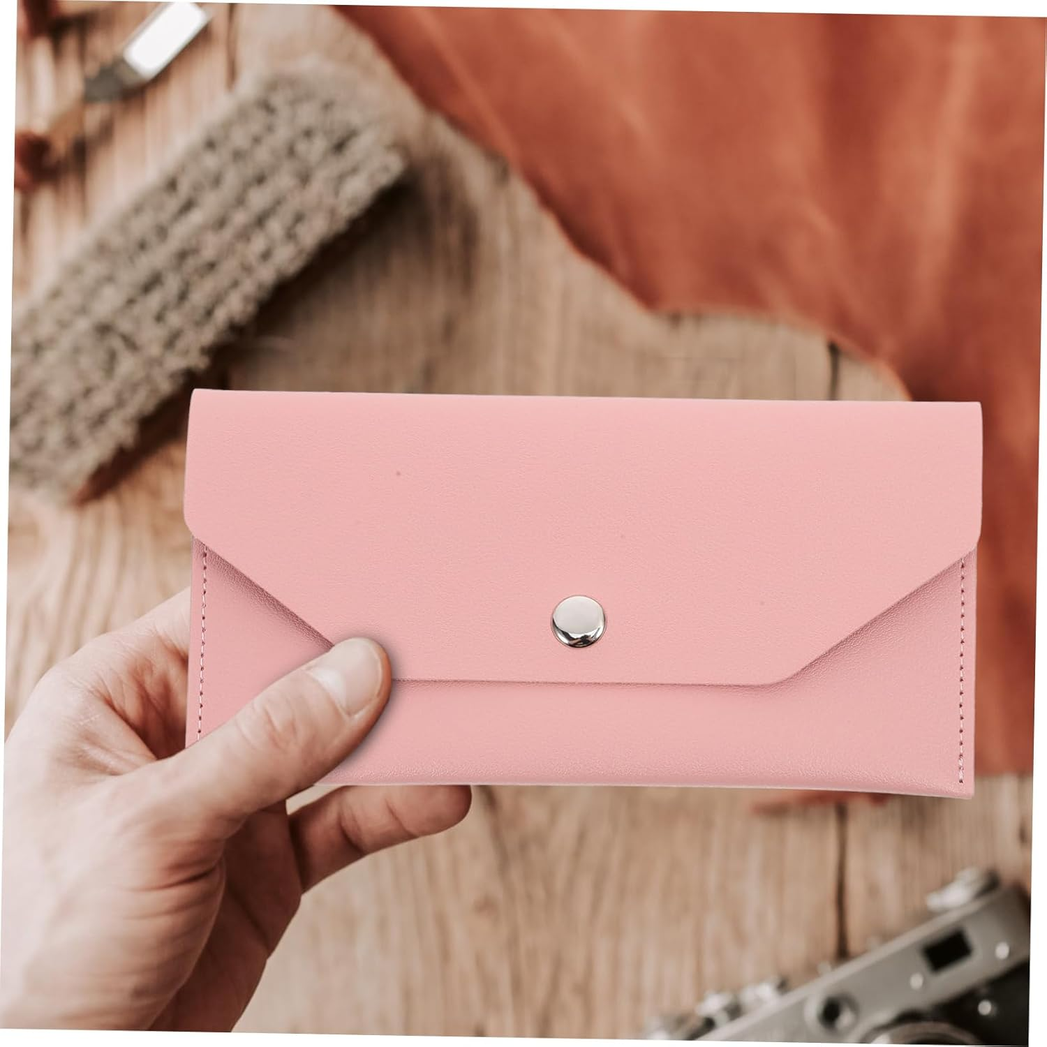 BCOATH Passport Protective Cover Cards Protector Card Organizer Envelope Business Holder image number 2