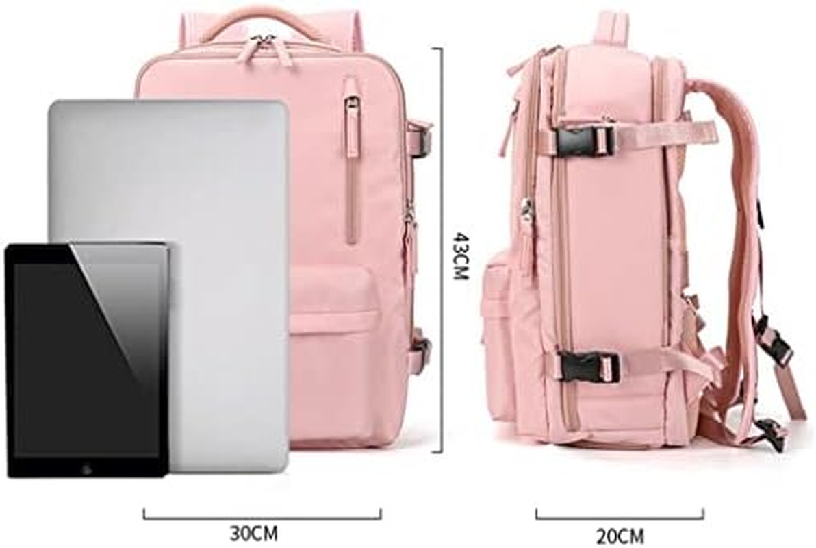 Sports Bag Gym Backpack Women'S Multifunctional Luggage Backpack Travel Bag Yoga Swimming Backpack (Color : Pink, Size : 30 * 20 * 43Cm) image number 4