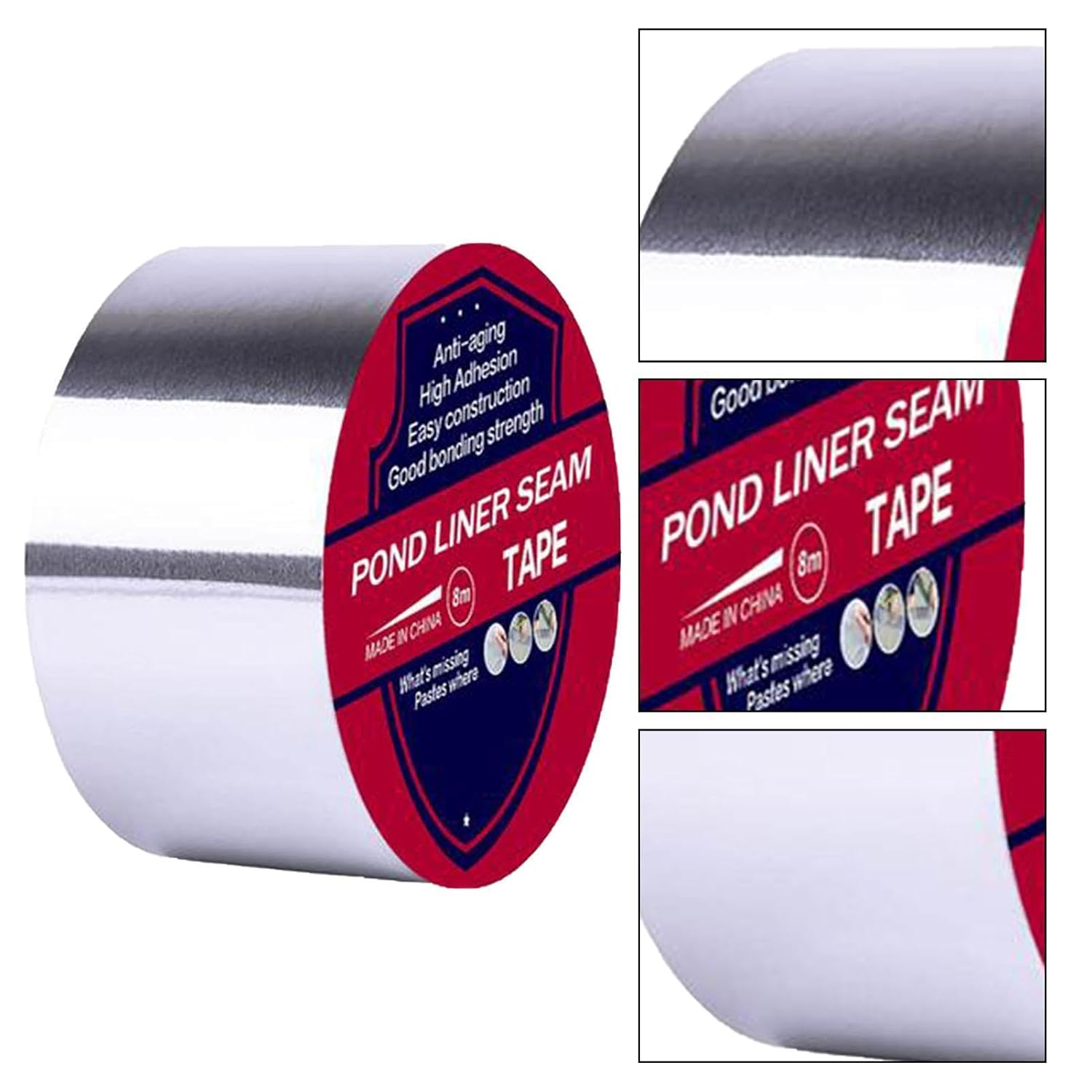 Generic Super Sticky Tape, Convenient Liner Seam Tape, Waterproof Double Sided Repair Tape, Self Adhesive Upgraded Tape, Underwater Repair Tape for Residential, Commercial and Industrial Uses, TSD7QO9IUIR5CQIUJO image number 1