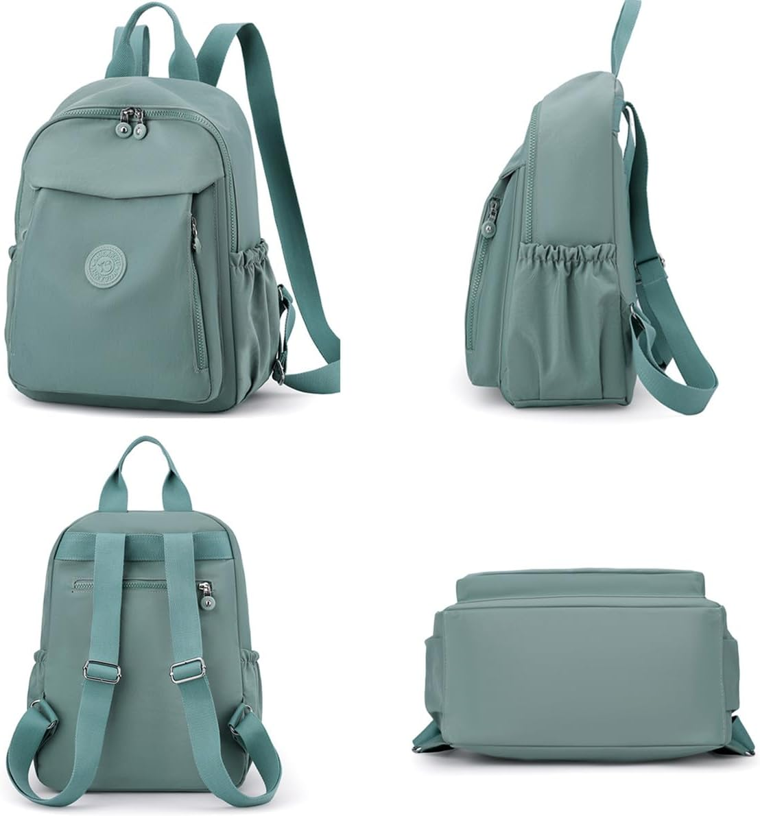 Tanweibago Mini Nylon Women Backpacks,11L Small Ladies Backpacks Casual Lightweight Women Shopping Travel Daypack image number 2