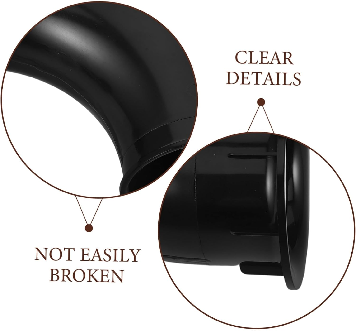 Kisangel 2Pcs Speaker Cabinet Vent Tubes for Car Audio and Home Speakers Plastic Bass Reflex Ports Easy Installation Enhanced Bass Output for Subwoofers and Guitar Amp Cabinets