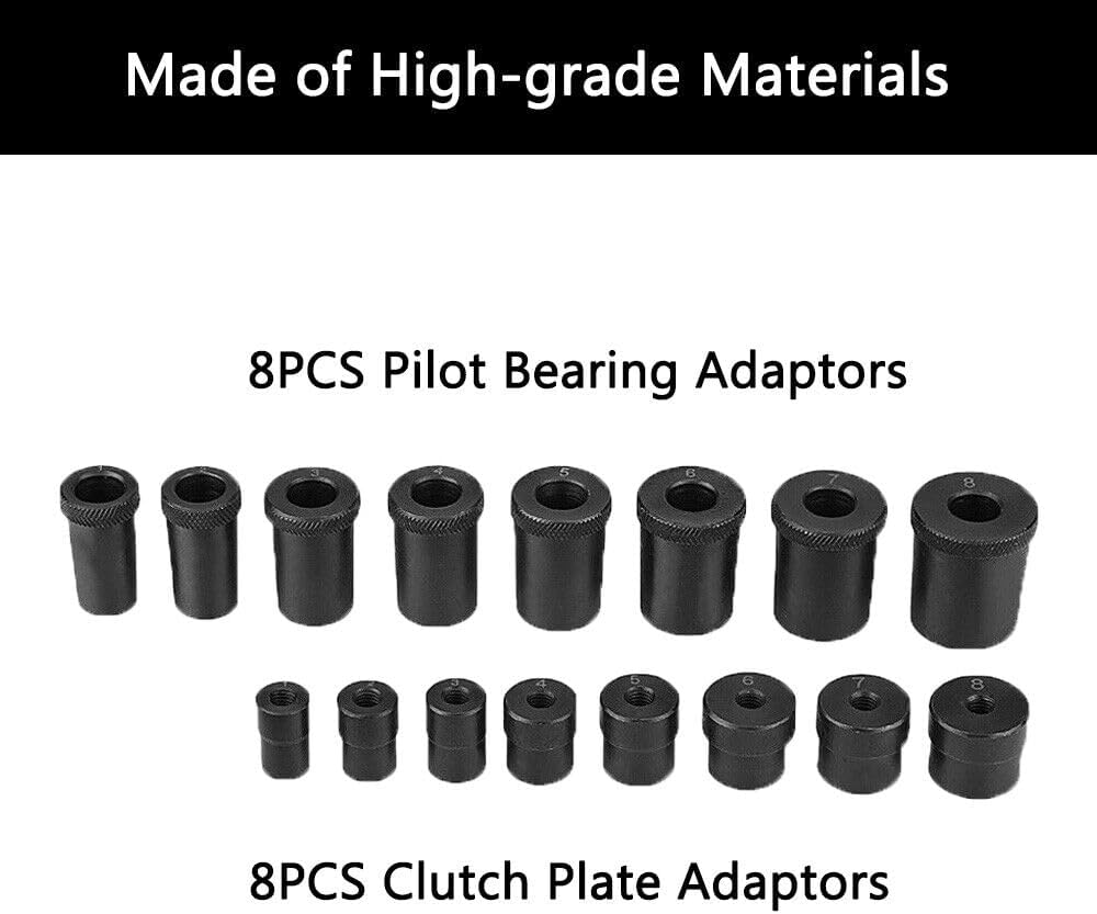 Ptstel17Pcs Clutch Alignment Tool Kit Universal Hand Bearing Transmission Tools image number 2