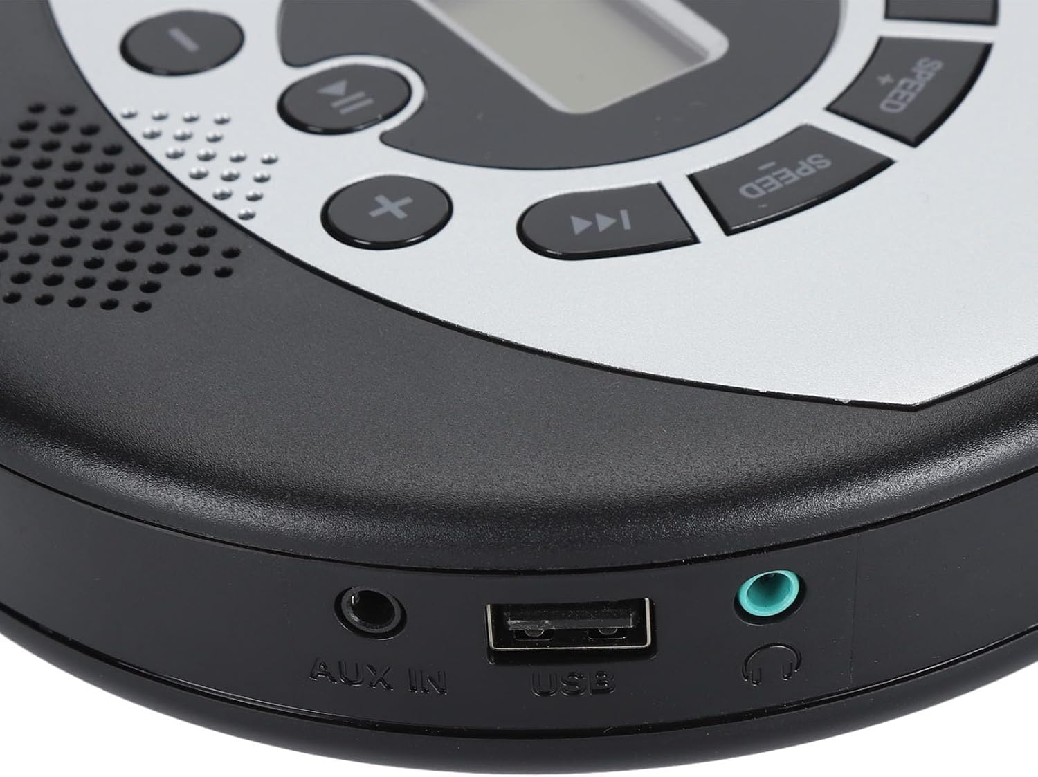 Portable CD Player with Stereo Speaker, Support Headphone Insertion USB Rechargeable CD Player, anti Skip and Memory Playing image number 1
