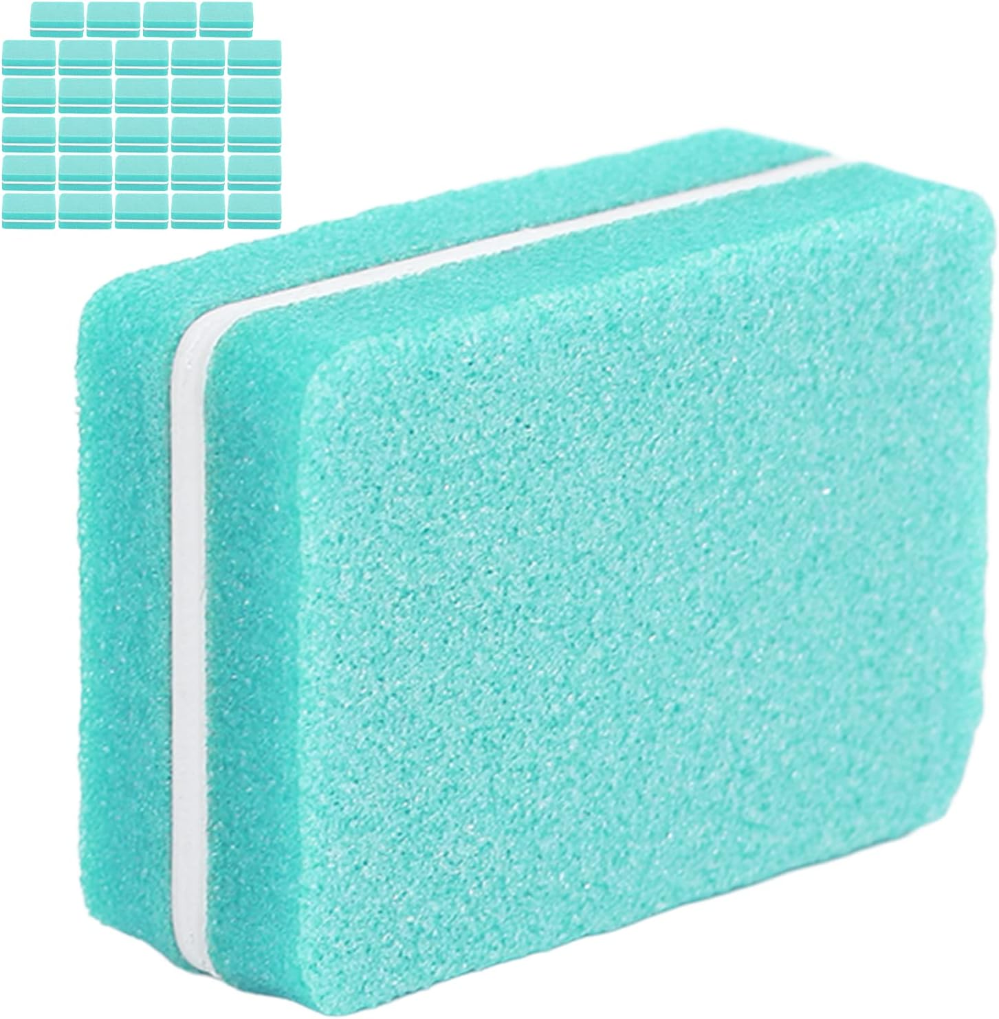 30Pcs Nail Buffer Block Salon Mini Portable Nail Polishing Tool Sanding Block Manicure Tool 4-Sided Nail File Salon Manicure Nail Tools (Green) image number 2