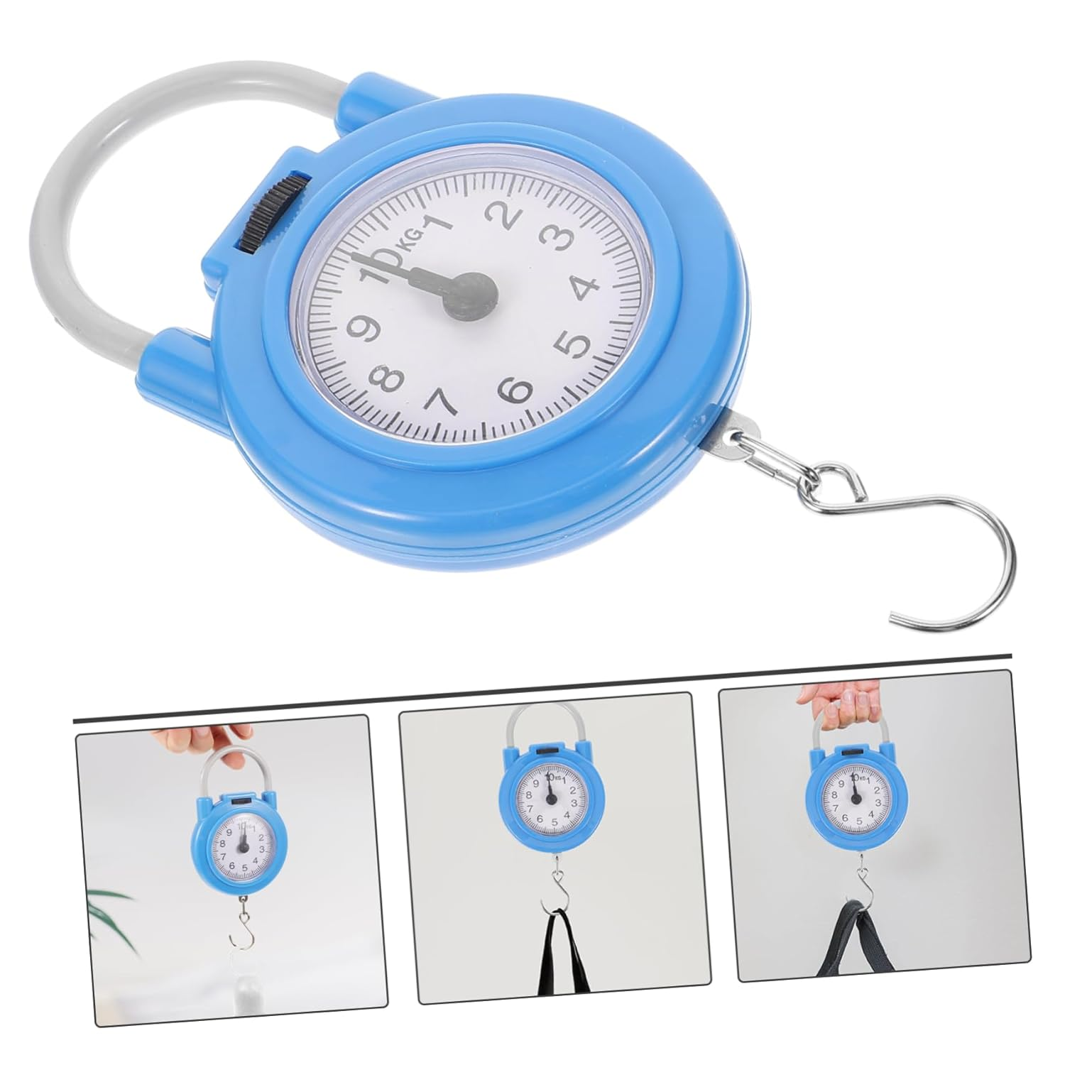 Holibanna Portable Handheld Luggage Scale Accurate Travel Weight Measurement Tool for Suitcases and Fishing Gear Compact Design for Easy Carrying and Use image number 5