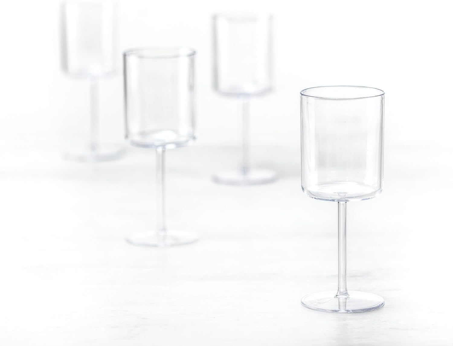 Fortessa Urbo Outdoor Copolyester, 14 Oz. White Wine (Set of 6), Clear image number 7