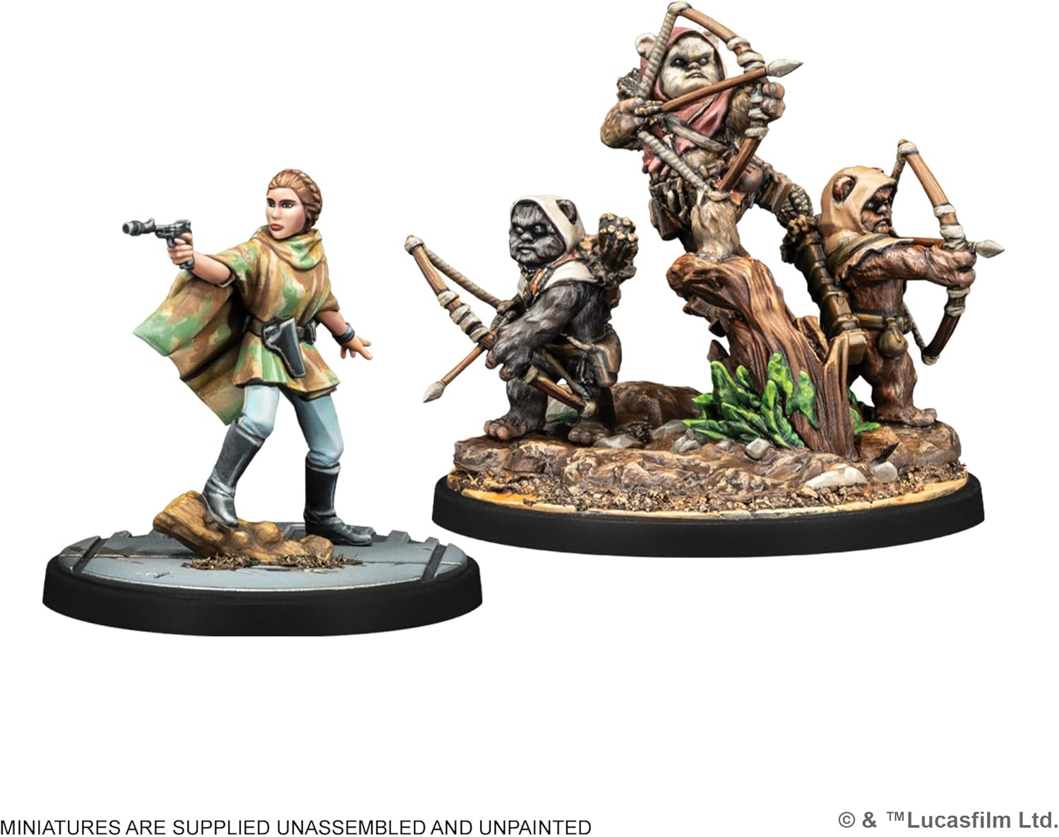 Atomic Mass Games Star Wars: Shatterpoint - Ee Chee Wa Maa! Squad Pack Tabletop Miniatures Game image number 4