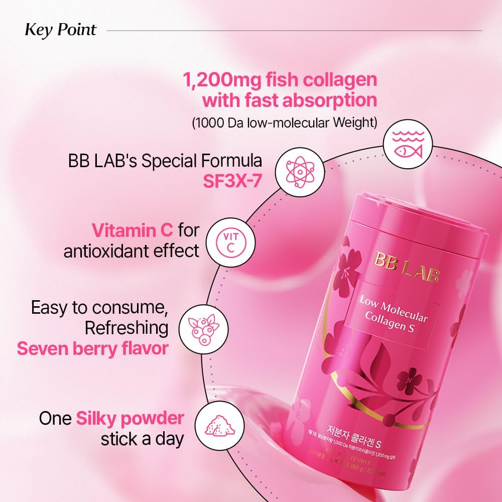 BB LAB - Intensive Low Molecular Collagen S 2G X 10 Stick*3