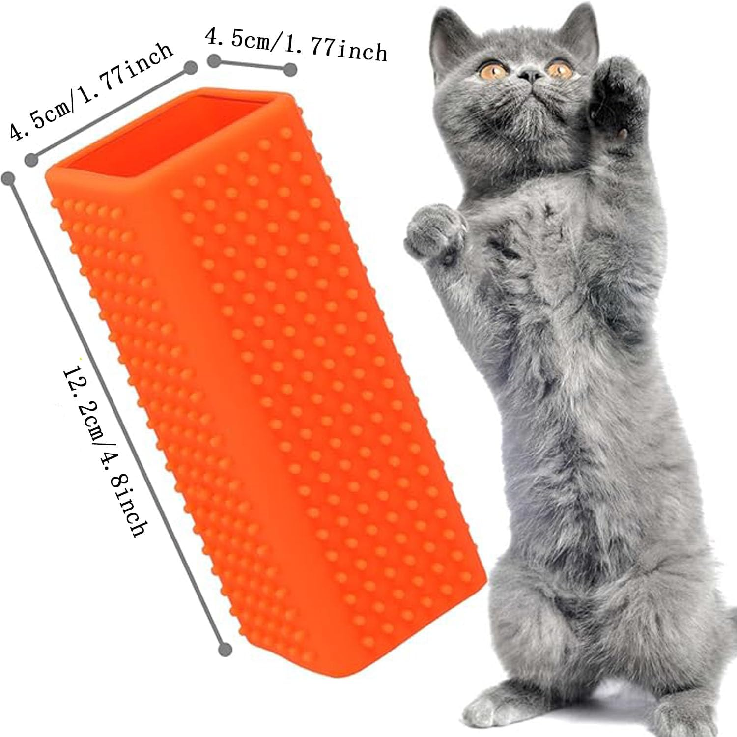 2 Pack Hollow Rubber Pet Hair Remover Brush for Furniture Carpets Cars Sofa and Clothes - Efficient Multi-Surface Cleaner for Dog and Cat Removal Hollow Rubber Pet Dog Cat Hair Remover image number 3