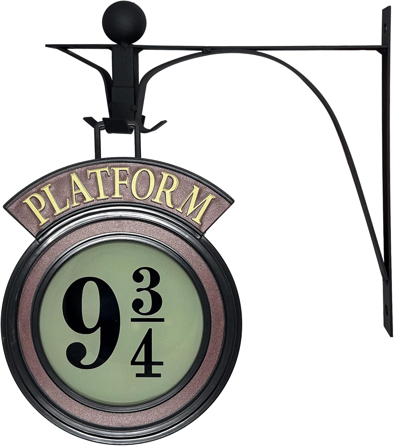 Harries Potter Hanging 9 3/4 Night Light Vintage 9 3/4 Sign Wall Lamp, Home Room Decor image number 4