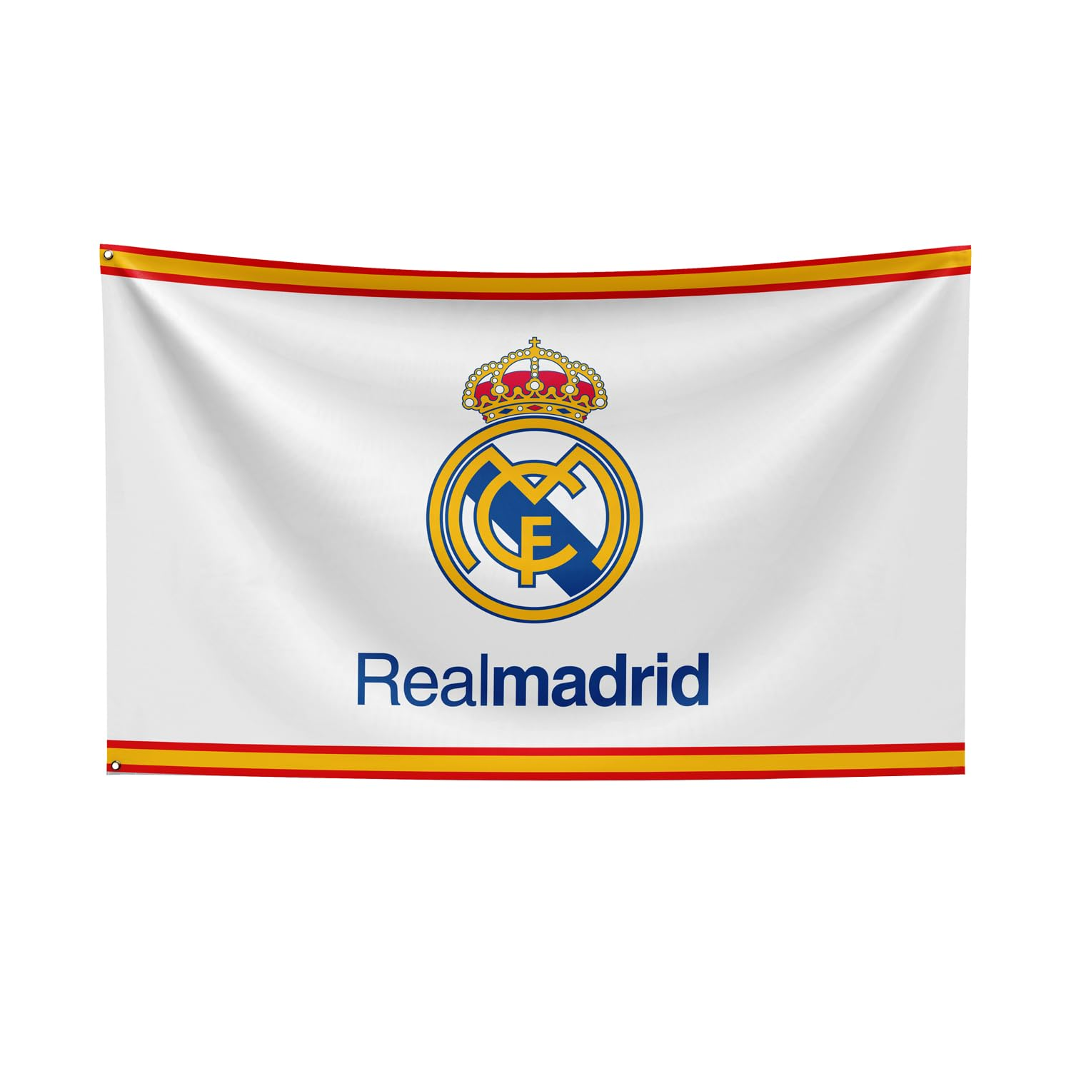 3X5 Ft Large Realmadrid Soccer Flag - Durable Polyester Football Banner with 2 Grommets - Great for Room Decor & Game Day image number 4