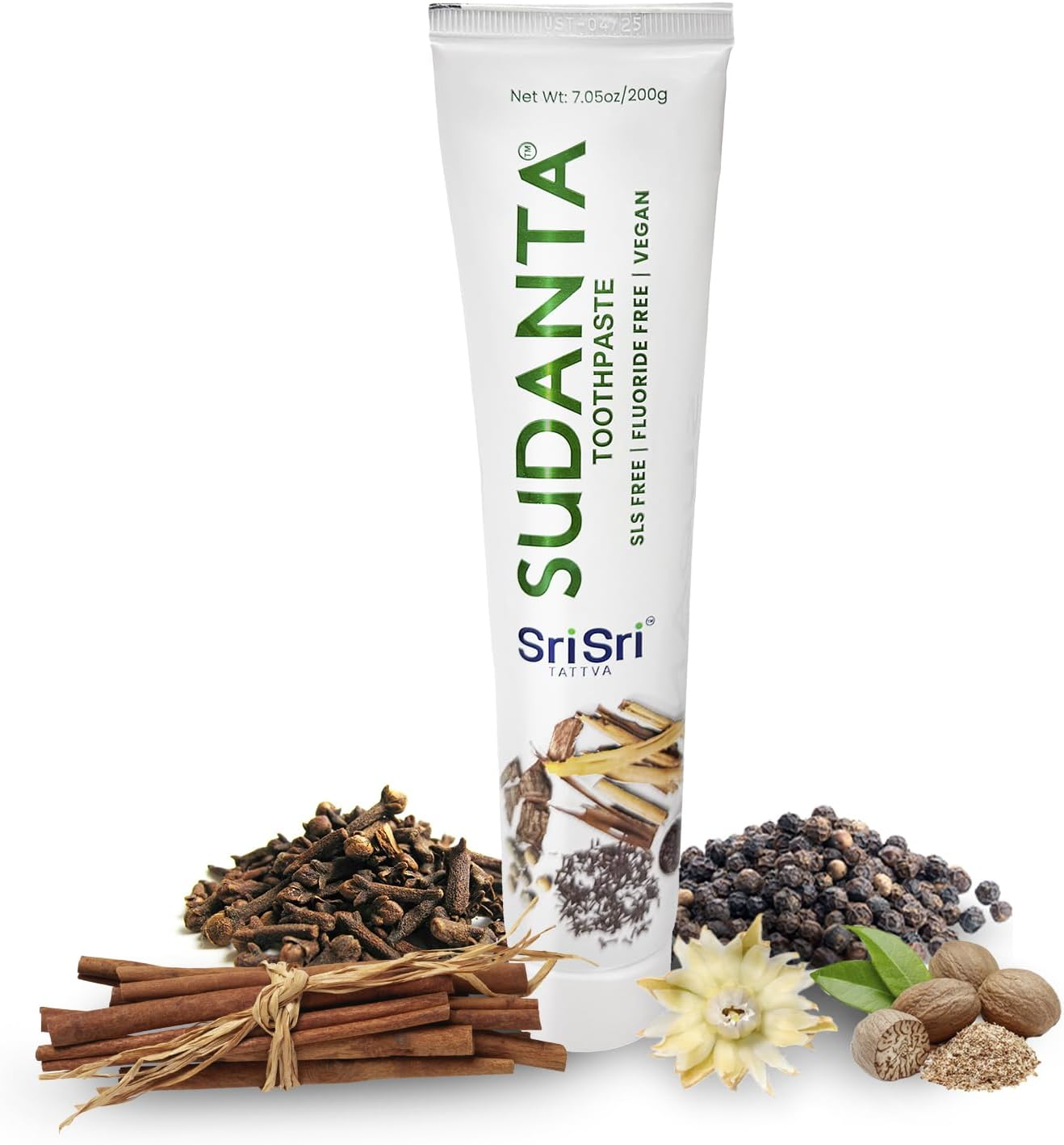 Sri Sri Tattva (Herbal) Sudanta Toothpaste-200 Gram Pack image number 4