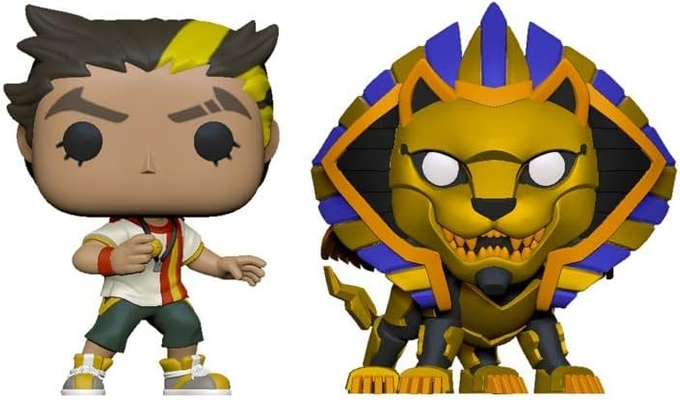 Funko Pop! Bakugan - Ajit & Pharol US Exclusive Vinyl Figure 2 Pack, 3.75-Inch Height image number 1