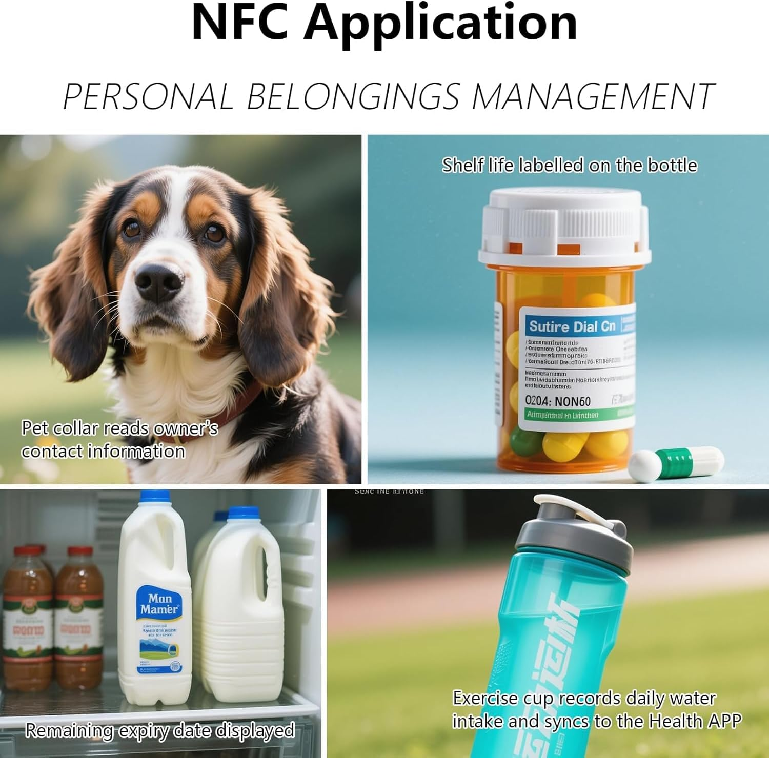 50 PCS NFC Tags Sticker, Original NTAG213 Chip NFC Stickers Adhesive Labels Clear RFID Tags Rewritable 144 Bytes Memory Work with All Nfc-Enabled Smartphones and Devices image number 4