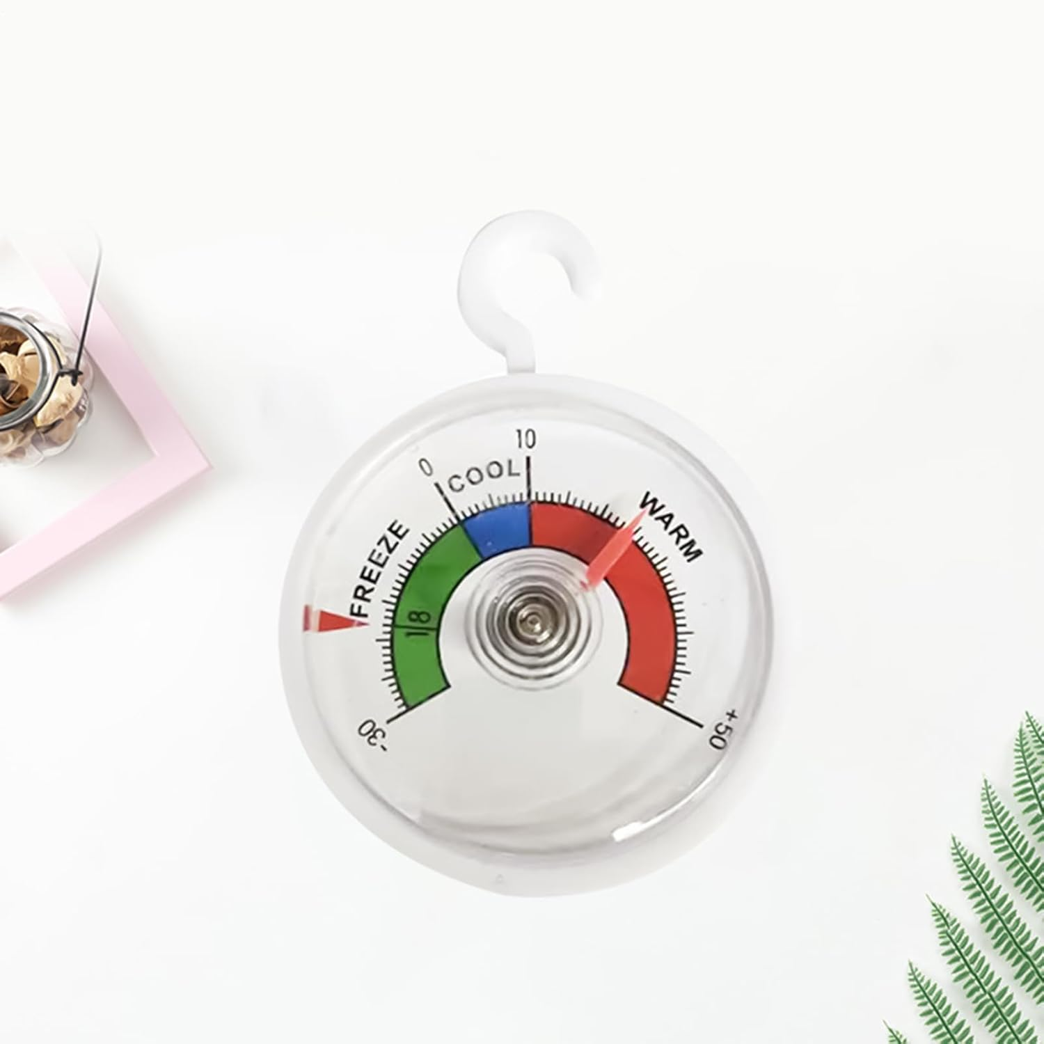 Indoor Temperature Gauge,Precise Accurate Measuring Device | Outdoor Temperature Gauge,For Indoor Areas Home Office Warehouse Greenhouse Room image number 2