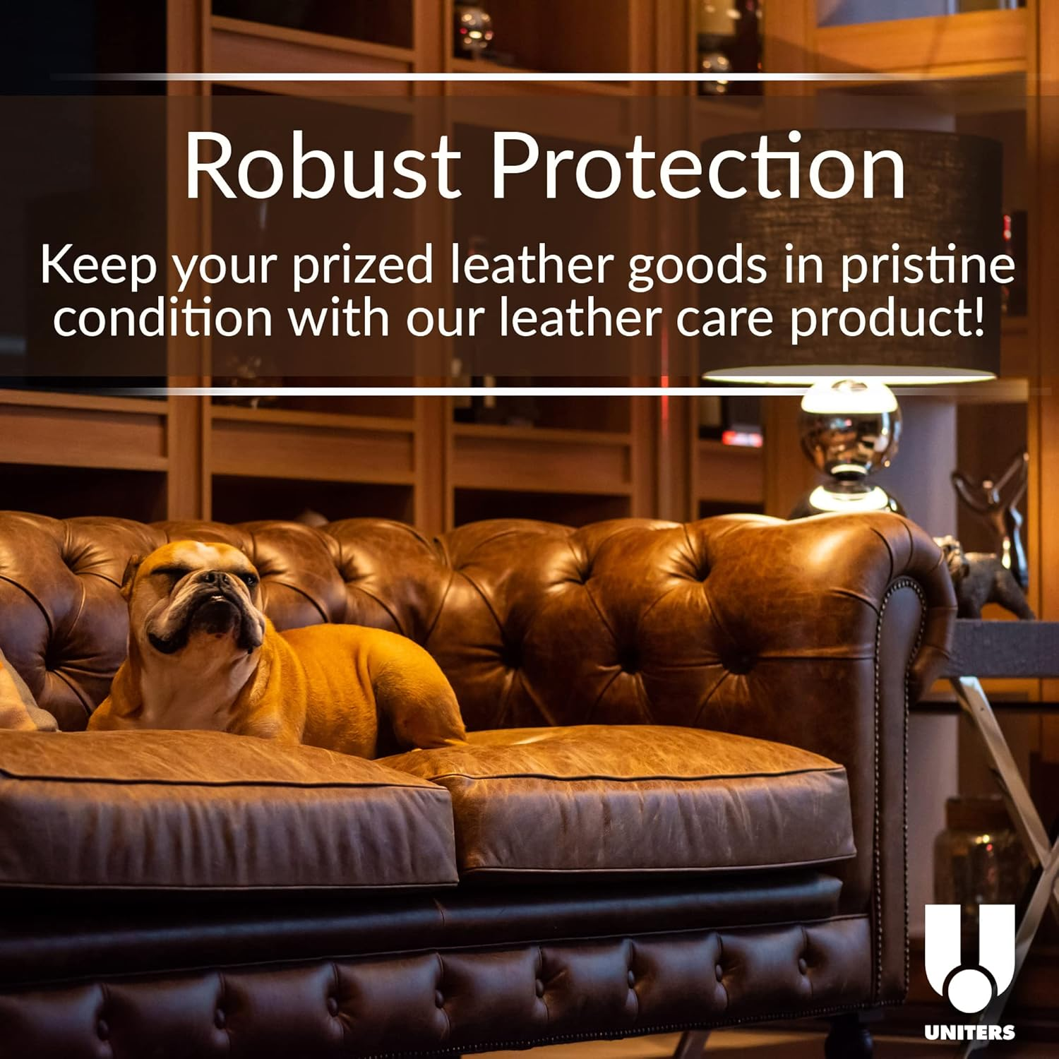 UNITERS Leather Conditioner Cream Protector &ndash; Leather Conditioner for Car Seats, Motorcycles, Furniture, Holsters, Saddle, Handbags, Apparel, Boots and Shoes - Interior Care Products 500Ml 16.9 Oz image number 6