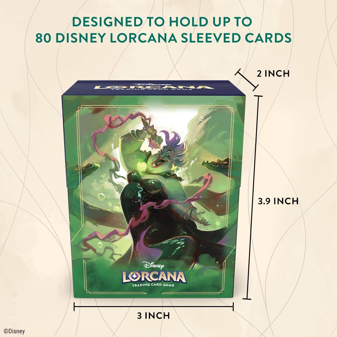 Ravensburger Disney Lorcana S7 Archazia'S Island Deck Box: Ursula &ndash; Deceiver of All