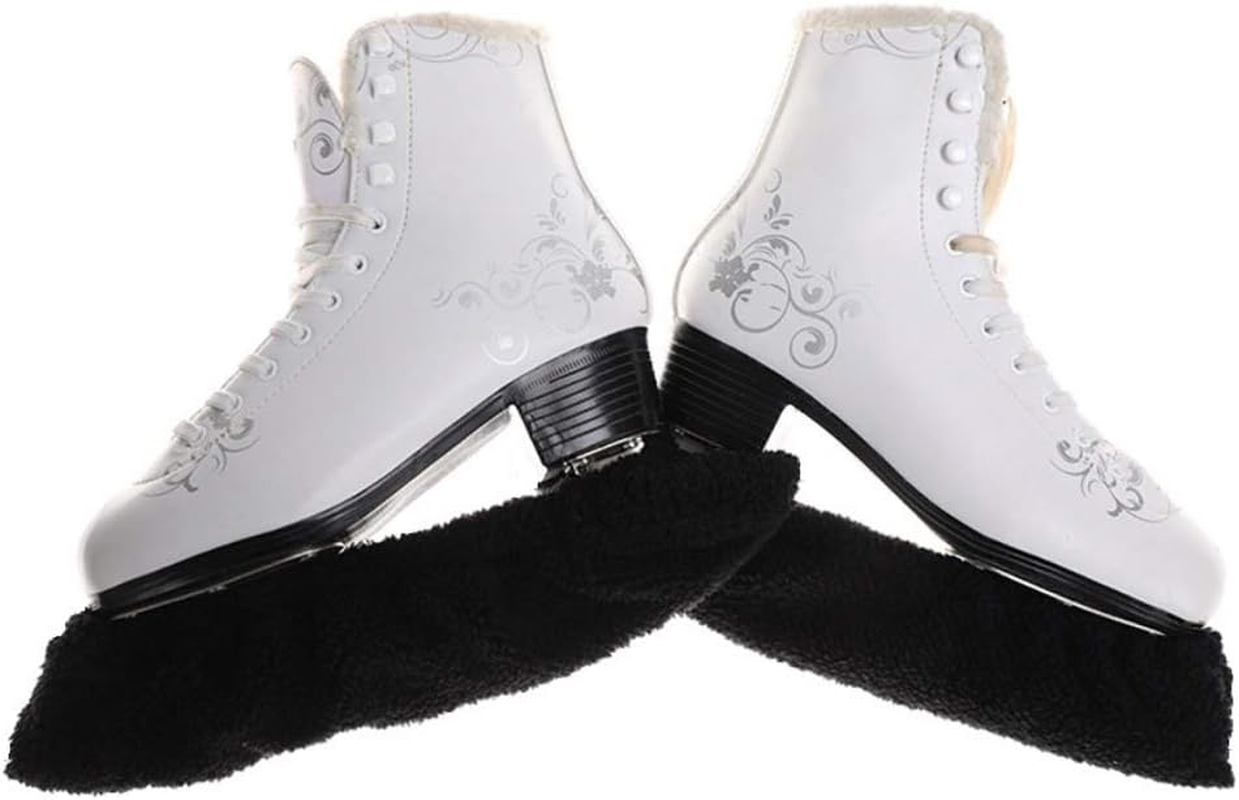 Toweling Skate Blade Soaker Figure Skating Guard, Black, L image number 6