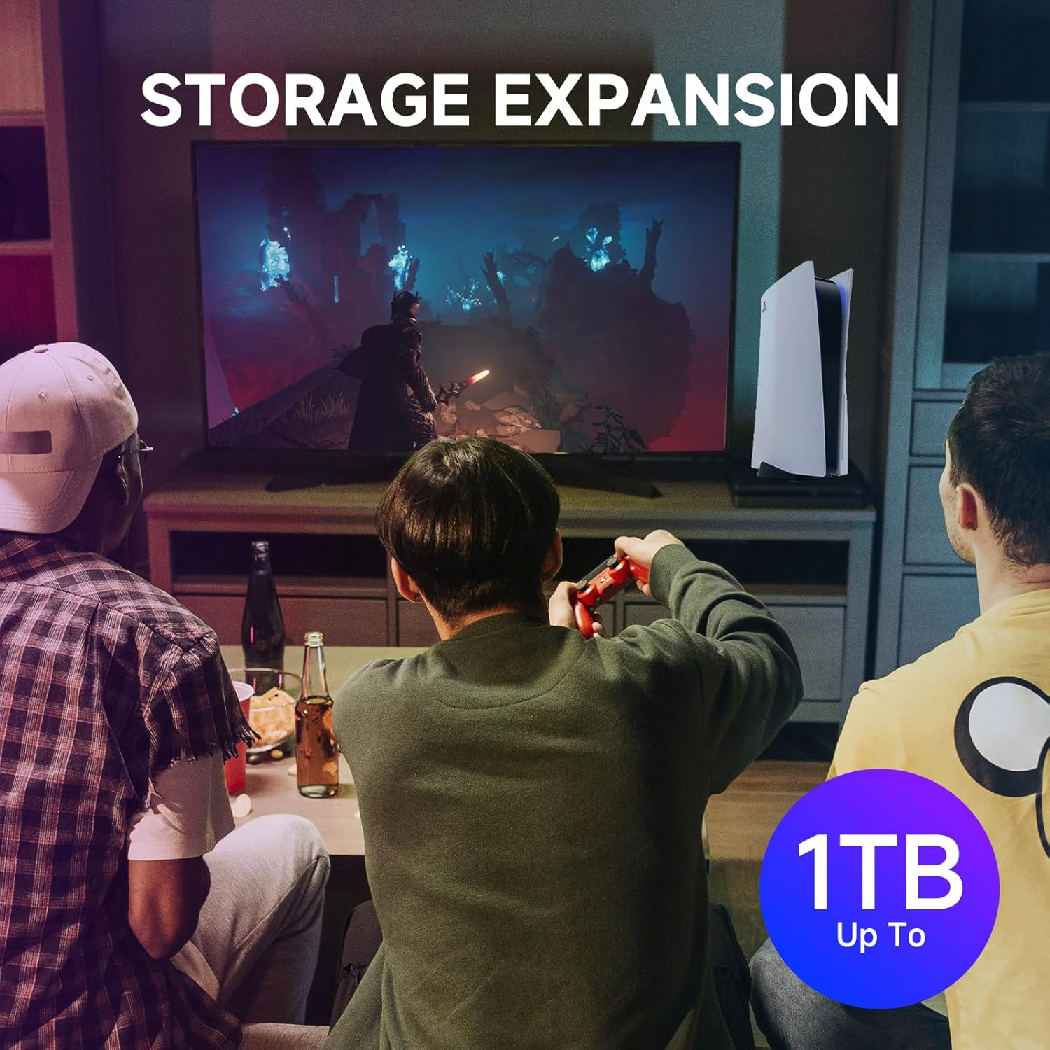 Fanxiang 1TB SSD W/Heatsink M.2 SSD Nvme Pcie Gen4 Gaming SSD M.2 2280, up to 7100Mb/S Compatible with PS5, Internal Solid State Drive for Gamers, Professionals, Creators