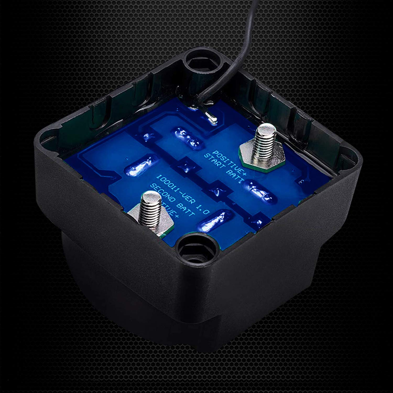 Ampper 12V 140Amp Dual Battery Isolator, Voltage Sensitive Relay (VSR) Smart Battery Isolator for Car, Vehicle, RV, ATV, UTV and Boat image number 6