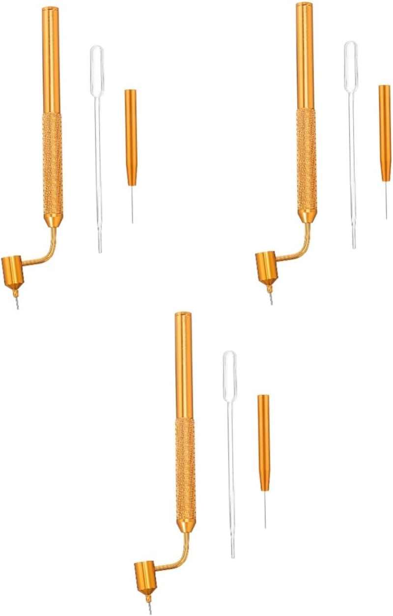 3 Sets Car Scratch Repair Paint Pen Fine Line Fluid Writer Pen for Paint Touch-Up image number 5