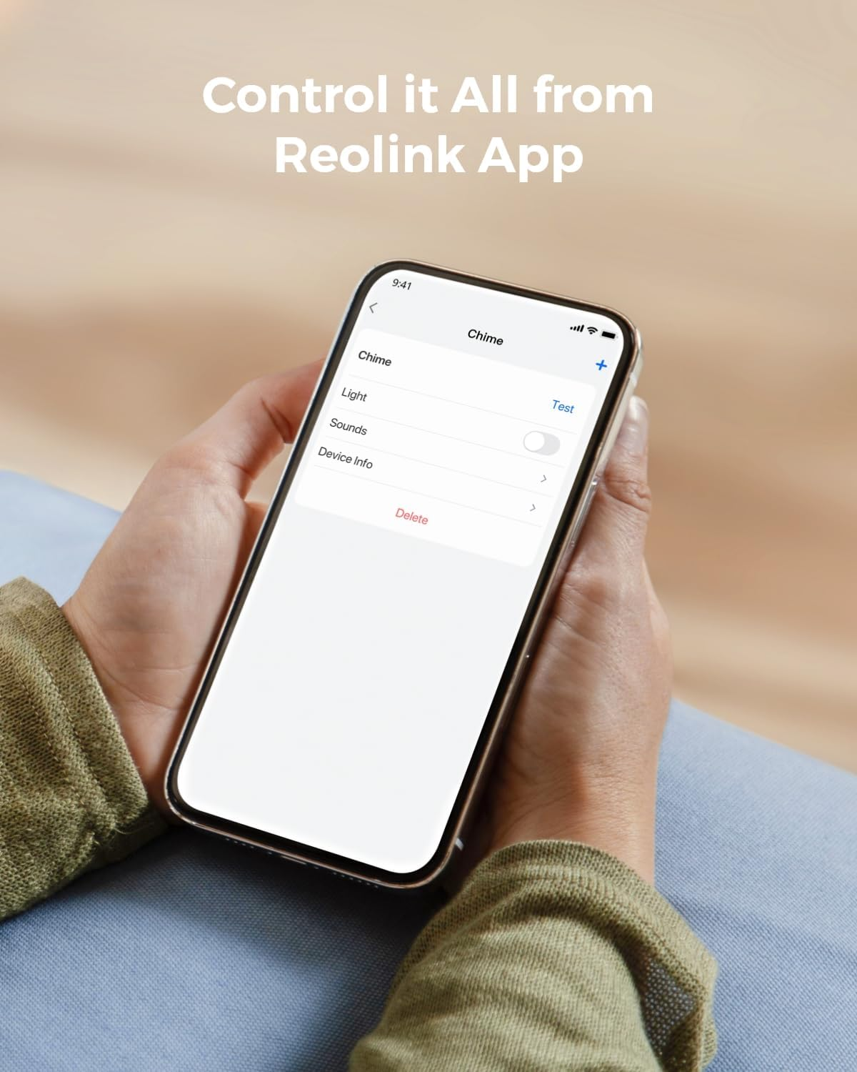 Reolink Digital Chime Only Compatible with Reolink Video Doorbell, Easy Plug & Play, Remote Control via Reolink App, Multiple Ringtone Choices, Reolink Chime image number 2