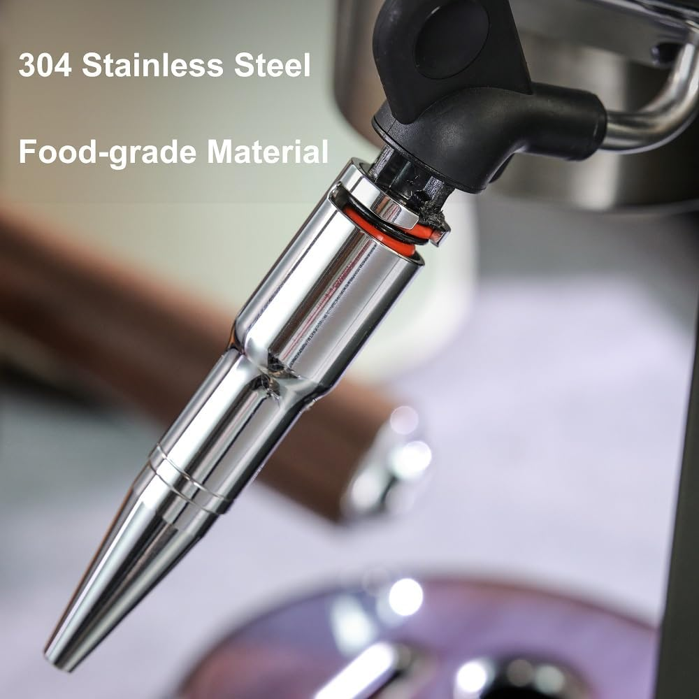 Steam Nozzle Tip for Delonghi Stilosa EC260, Replacement Steam Wand Tip for Delonghi Steamer Upgrade - 3 Hole image number 2