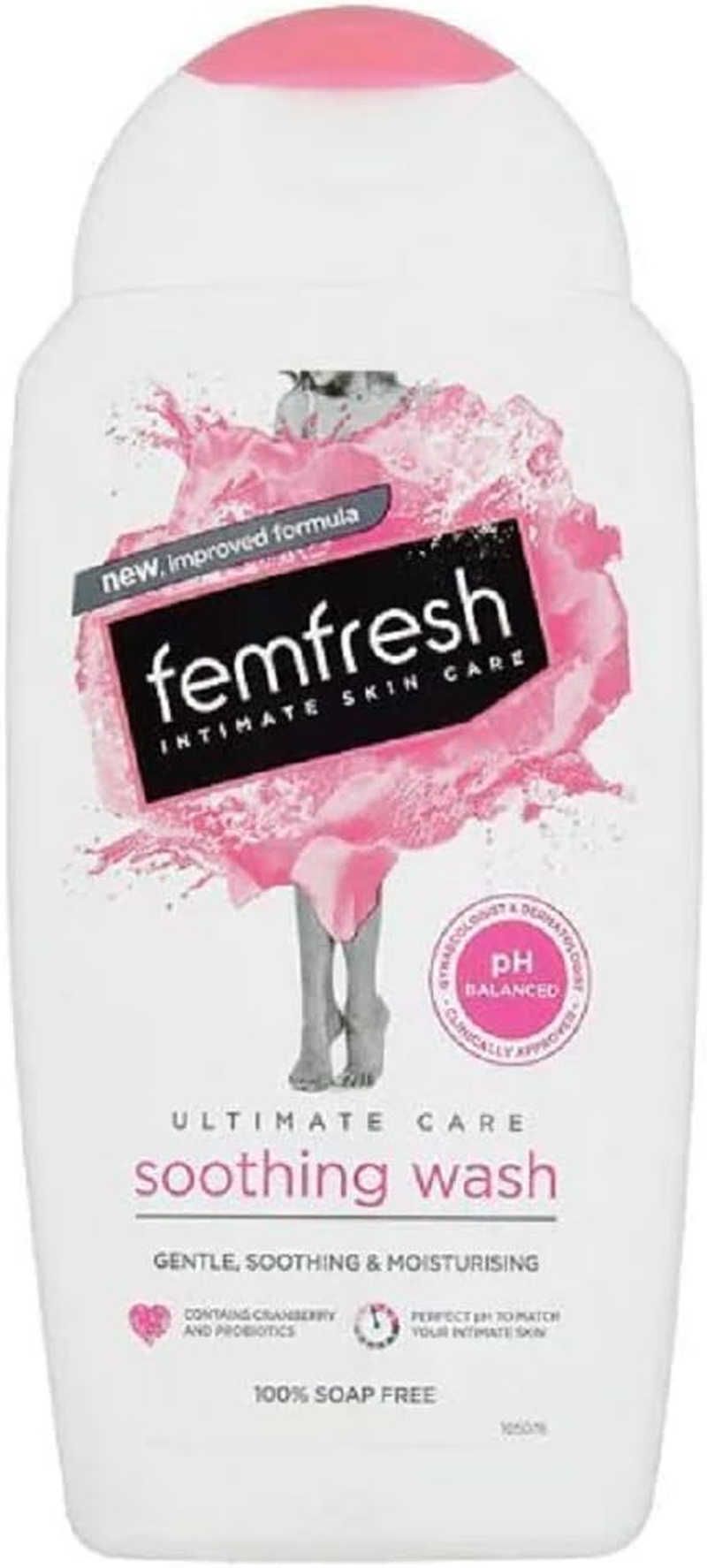 4 Pack Femfresh 250Ml Ultimate Care Soothing Wash,Ph Balanced by Femfresh