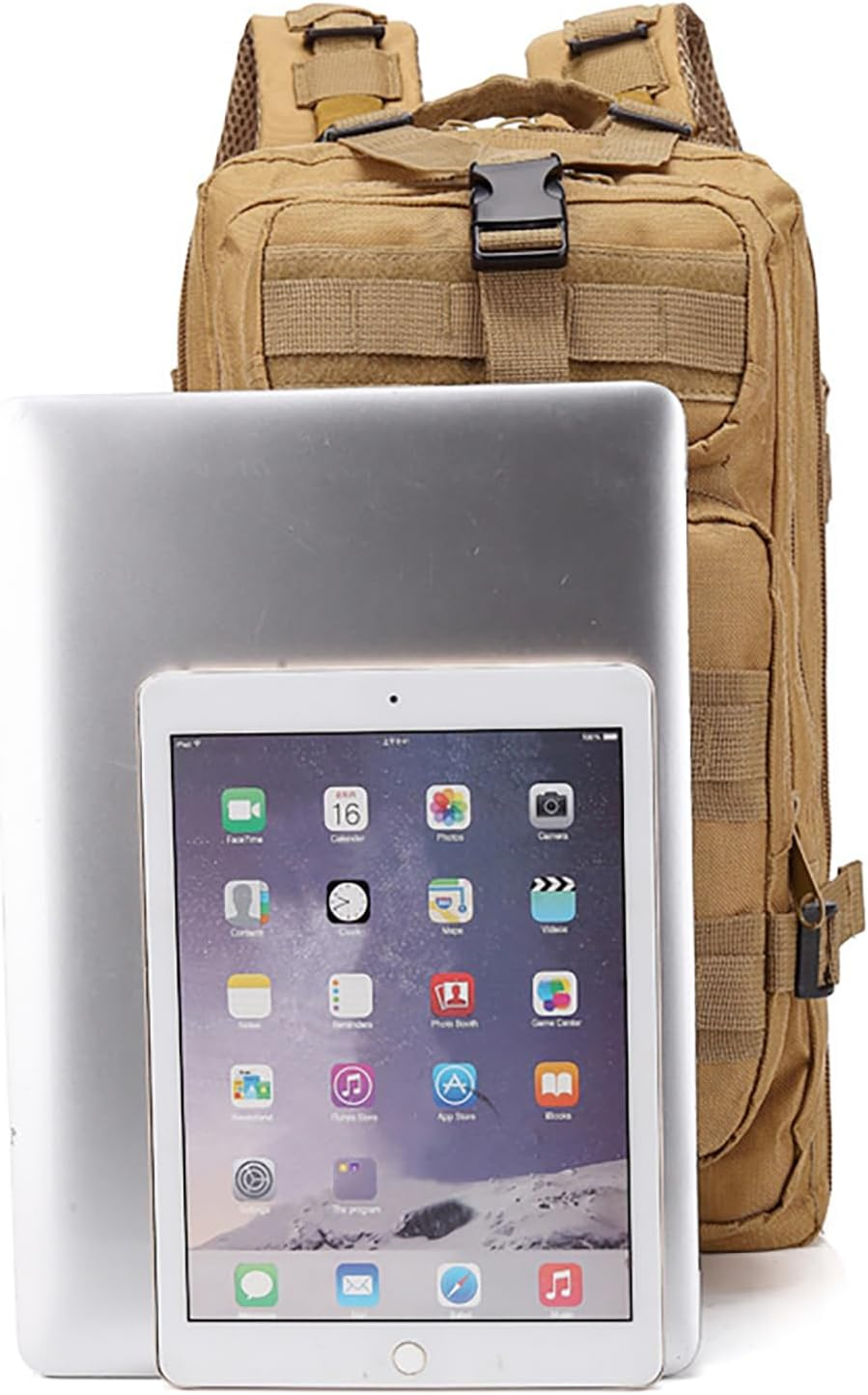 Renil 30L Molle Army Military Tactical Backpack Waterproof Assault Pack Rucksack Backpack image number 4