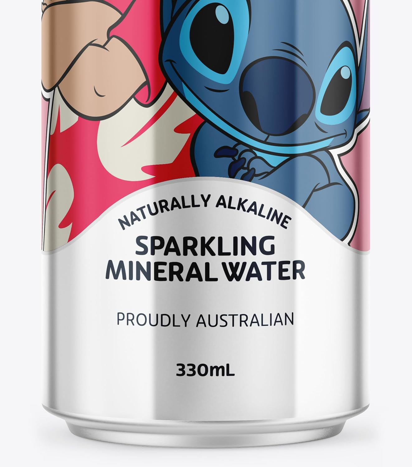 Rippl Disney Lilo & Stitch Canned Sparkling Mineral Water, 330 Ml, 24 Pack image number 3