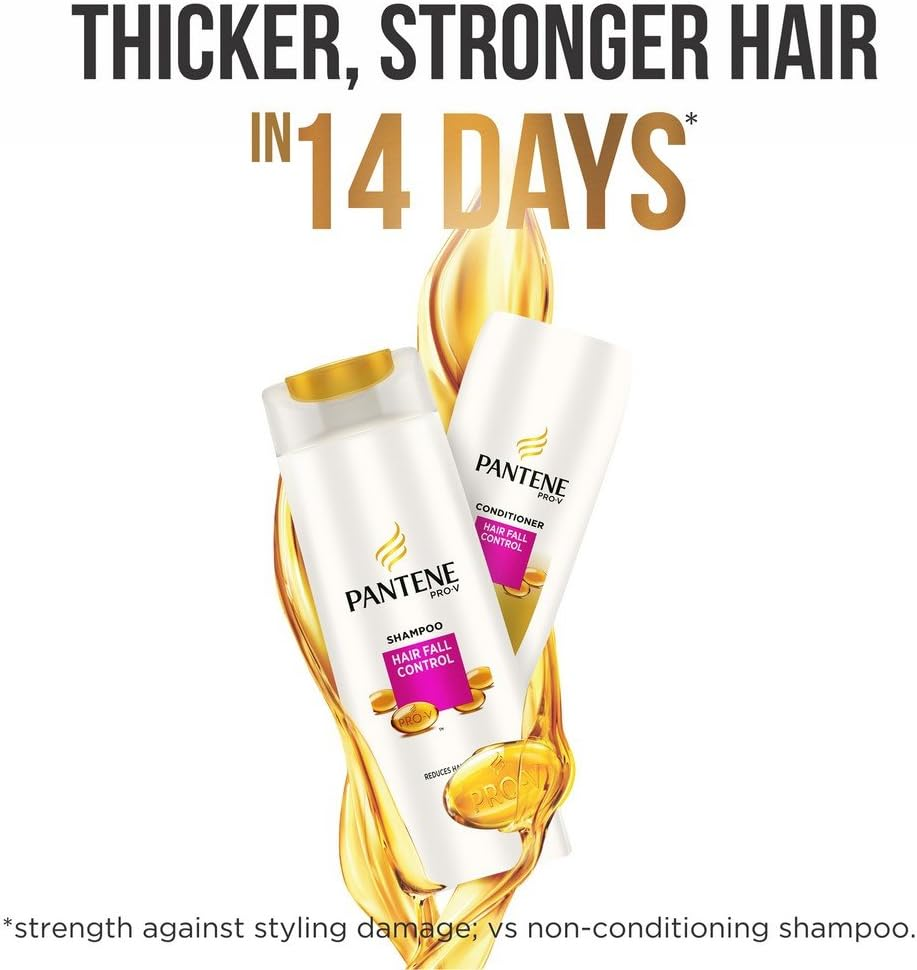 Pantene Hairfall Control Shampoo, 340Ml image number 5