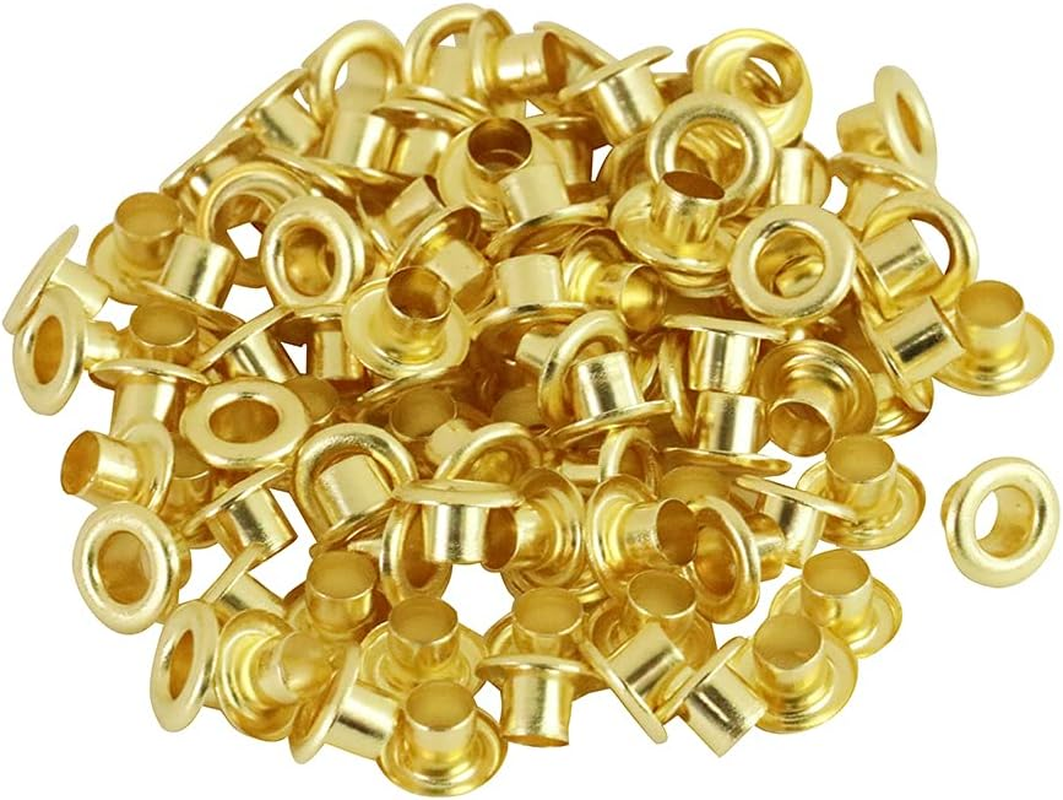 SK11 Double Sided Eyelet Balls, Brass, 0.5 Inches (12 Mm), Equivalent to 20 Pairs No. 25MT image number 3