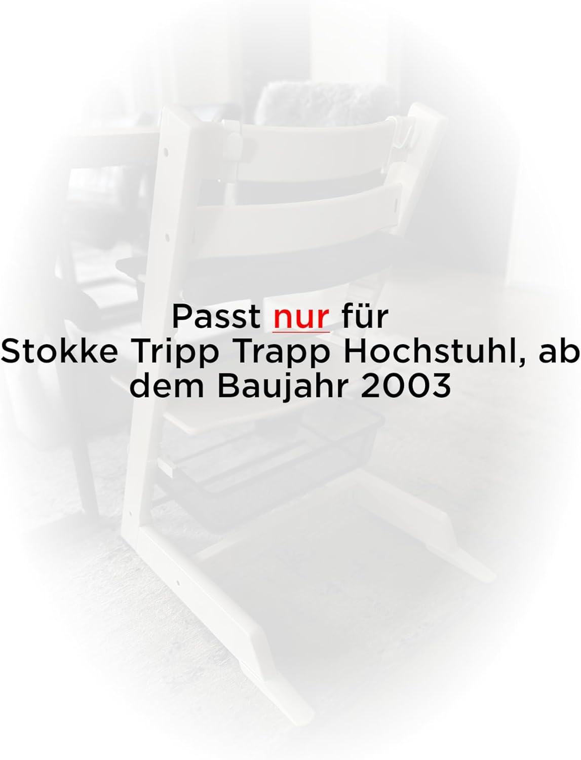 KUMETIC Adapter Suitable for IKEA Trofast Box & Mesh Basket, +2 Hooks Compatible with Stokke Tripp Trapp Baby High Chair, Children'S Chair Organiser Accessories image number 4