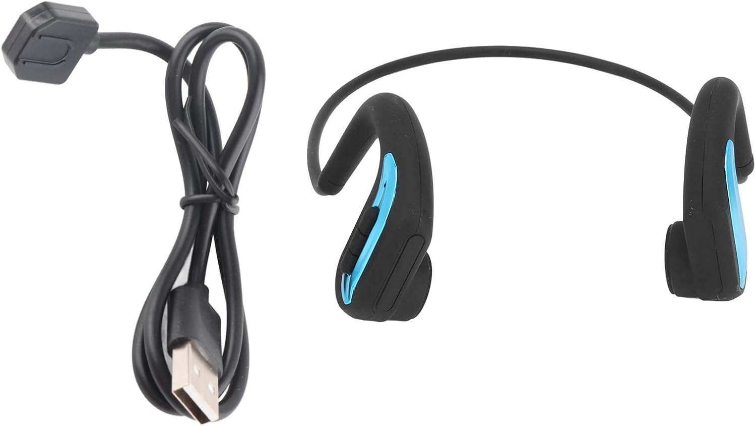 Cryfokt Swimming Headset, Waterproof IP68 Driving Wireless Bones Audio Audio Calling Music Reproduction