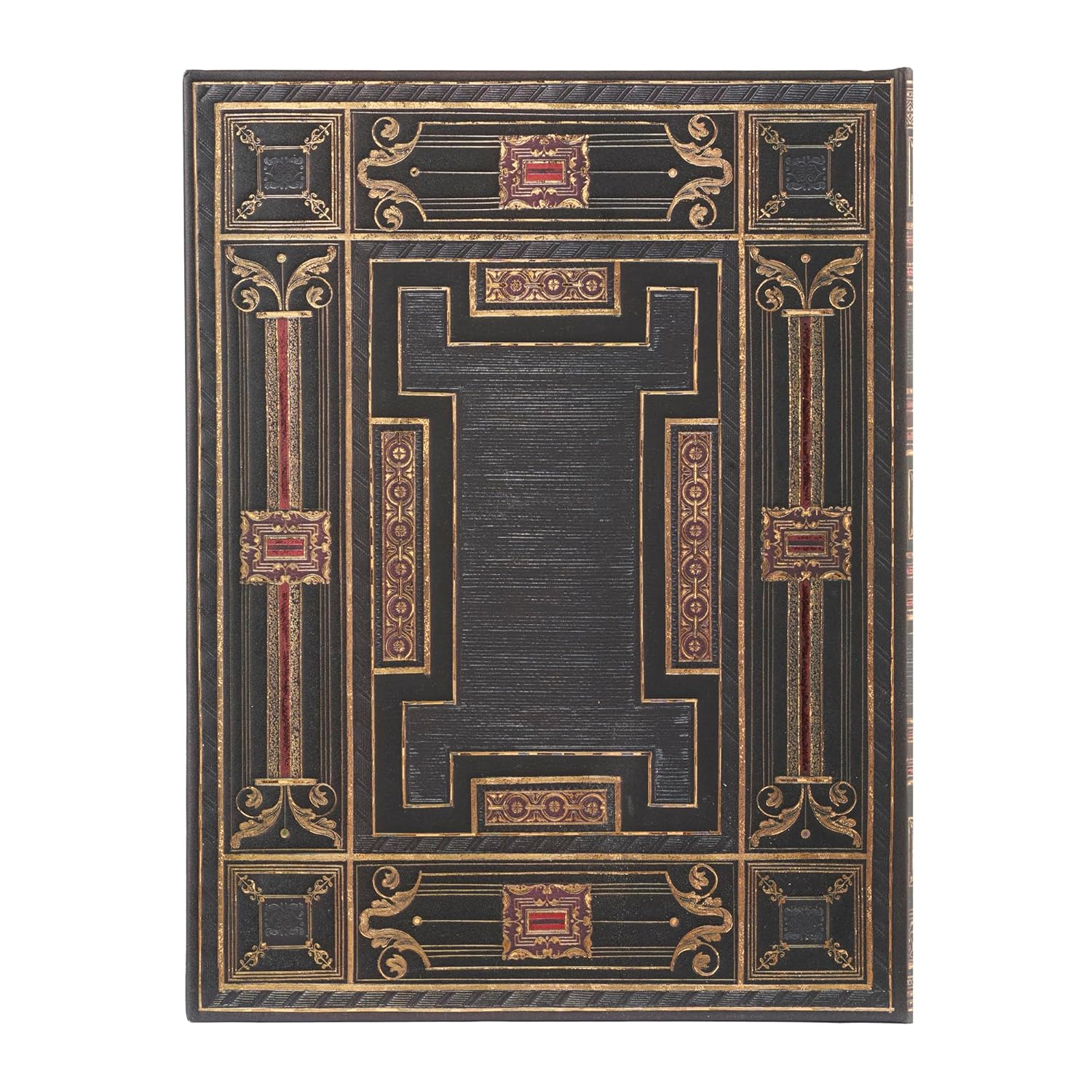 Onyx (Asterales) Ultra Lined Hardback Journal (Elastic Band Closure) image number 1