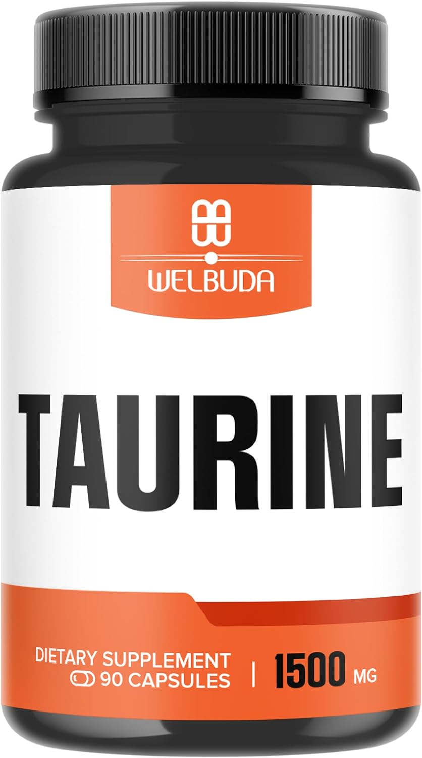 Taurine Supplement 1500Mg - 90 Capsules for 1 Month image number 6