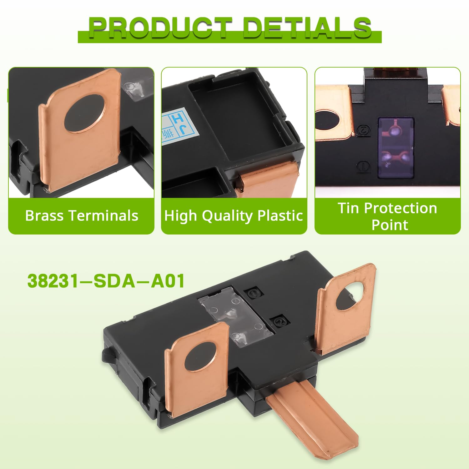 38231-SDA-A01 Multi Block Fuse a (100Amp / 70Amp) Fit for Honda Acura Accord 2003-2007 image number 5